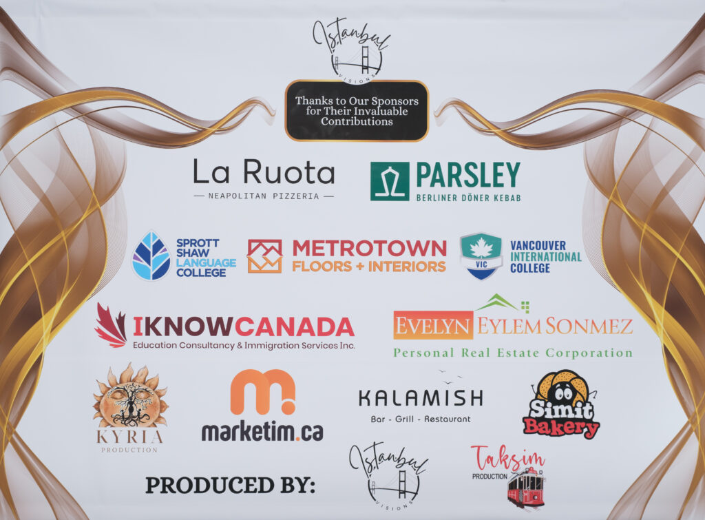 Mustafa Ceceli Live in Vancouver Sponsors